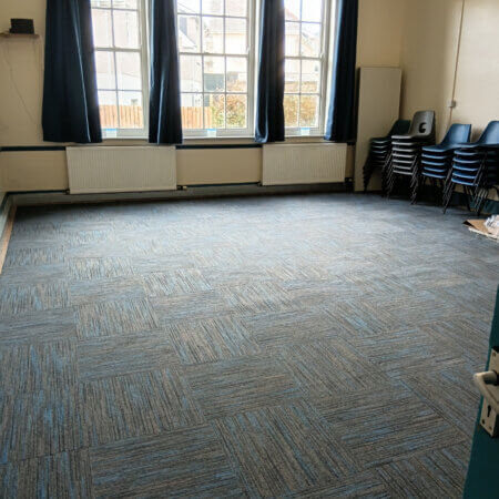 Diagonal shot of the Barbara Olds Room