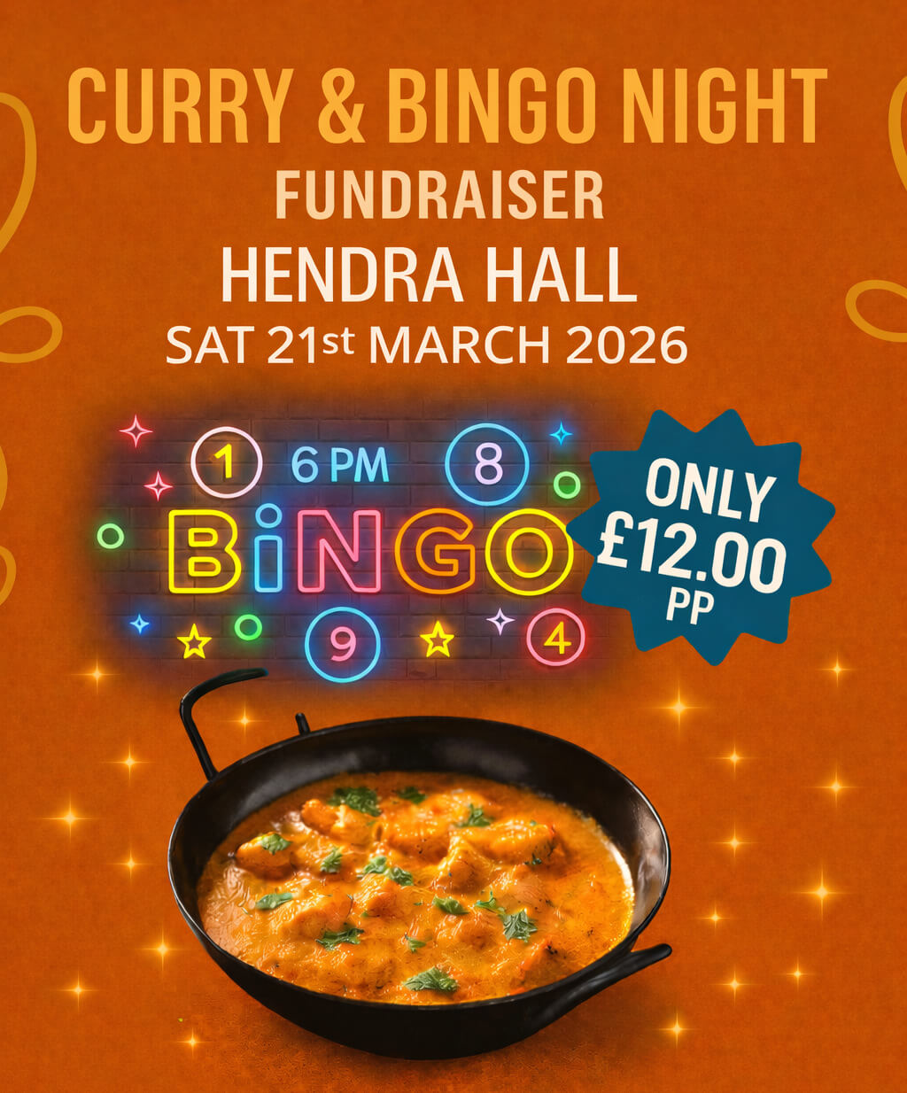 Curry & Bingo Night